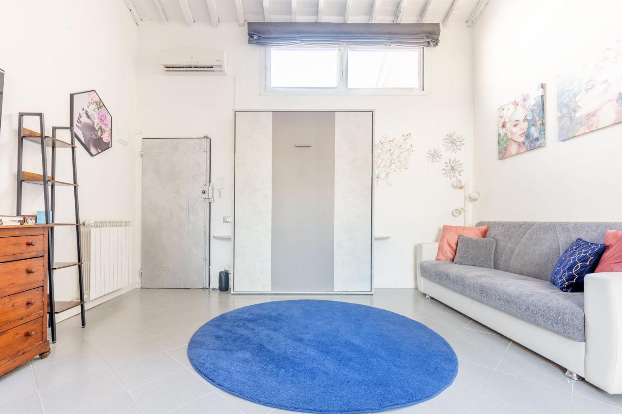 Loft Overlooking The Rooftops In Santa Croce Apartamento